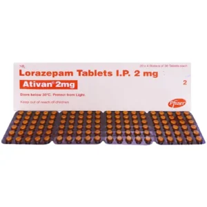 Ativan 2mg tablet – Lorazepam medication for anxiety relief