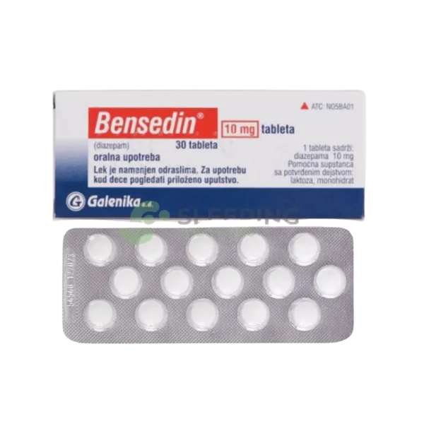 Bensedin Diazepam 10mg Tablets – Anxiety and Muscle Relaxant Medication