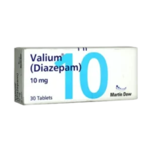 Valium Diazepam 10mg capsules in blister packaging showing the medication name and dosage." Or if it’s a bottle.