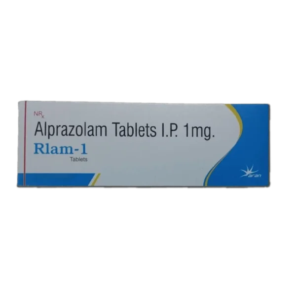 Alprazolam 1mg tablets – Rlam-1 generic Xanax for anxiety treatment