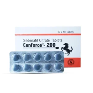 Cenforce 200mg tablets – high-strength sildenafil citrate medication for the treatment of erectile dysfunction in men.
