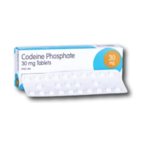 Blister pack of Co-codamol 30/500mg tablets for moderate to severe pain relief.