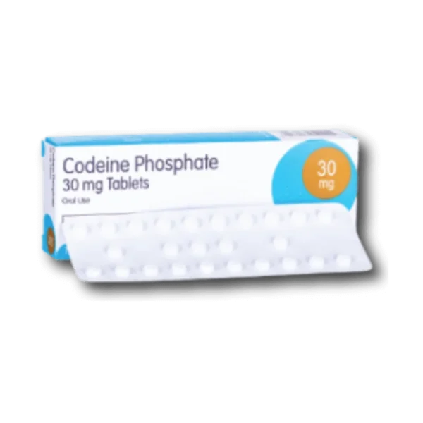 Blister pack of Co-codamol 30/500mg tablets for moderate to severe pain relief.